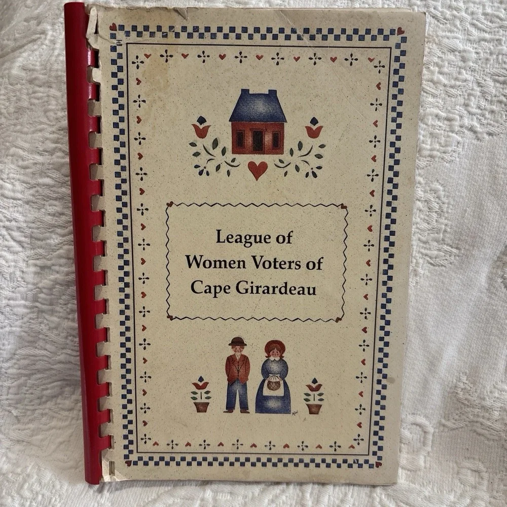 Local Cookbook League Of Women Voters Cape Girardeau, MO -
